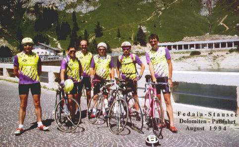 Alpenpaßfahrt 1994 - Fedaia Stausee